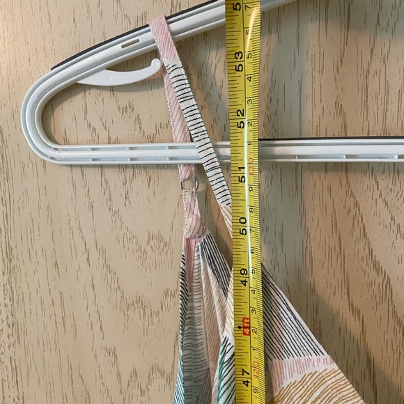 World Market Wide Leg Harem Jumpsuit with tie belt Sz Small Oversized READ - Picture 8 of 15